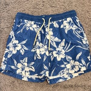 American Eagle outfitters men’s bathing suit floral pattern